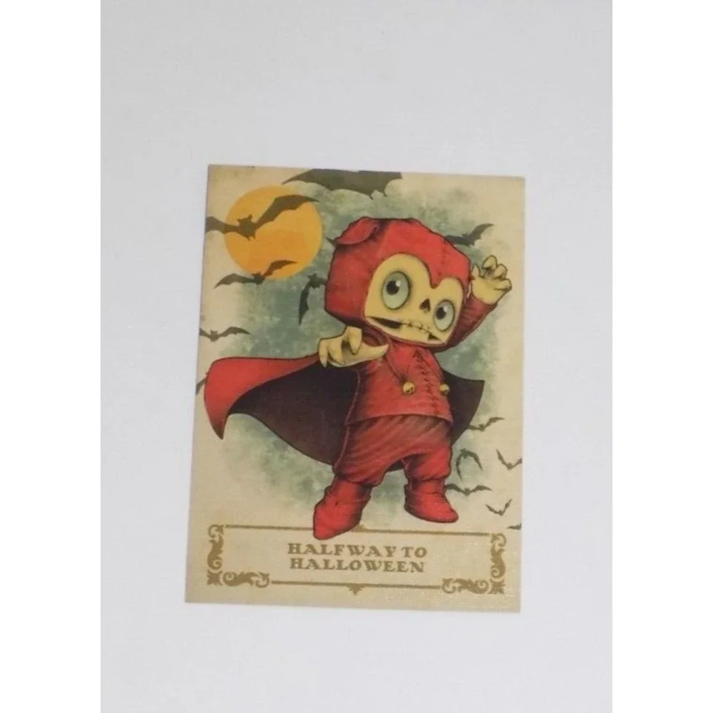 Gideon's Bakehouse MAY 2024 Halfway to Halloween Collectible Menu & Trading Card